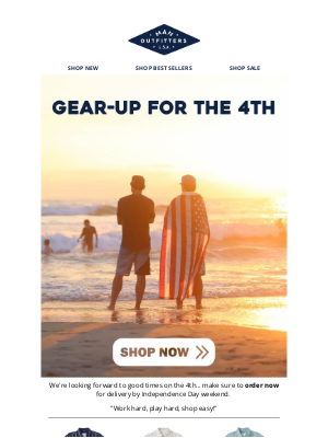 Man Outfitters - Gear-Up for the 4th