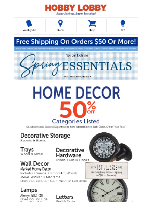 Hobby Lobby - Don’t Miss Out! Sale Ends Soon.