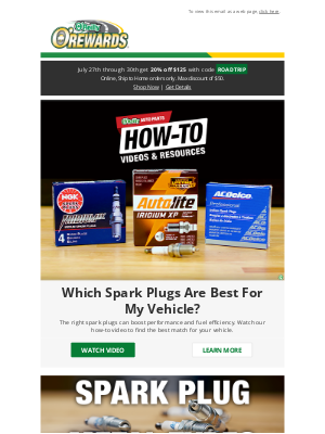 O'Reilly Auto Parts - Replacing Spark Plugs? Start Here.