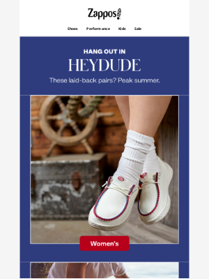 Zappos - HEYDUDE shoes for summer