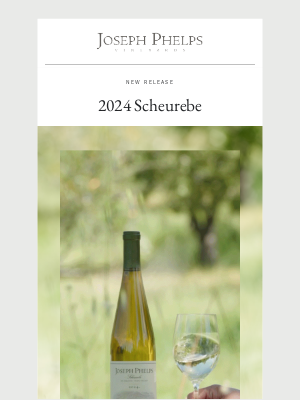 Joseph Phelps Vineyards - New Release: 2024 Scheurebe