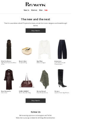 Browns Fashion - New in this week