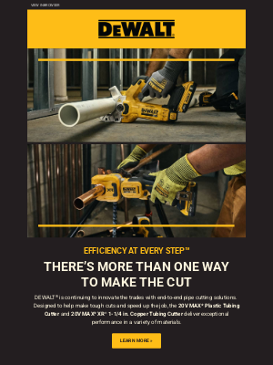 DEWALT - Best-in-Class Cutting Solutions