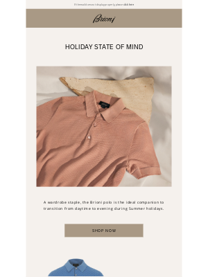 Brioni - Holiday state of mind