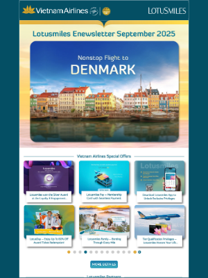 Vietnam Airlines - [September Newsletter] Great Offers Celebrating the 80th Anniversary of Vietnam’s National Day!