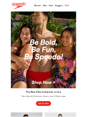 Speedo USA - New Collection - Vibe with Speedo, Vibe for Speedo.