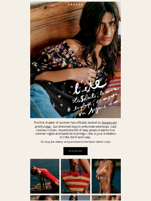 Sézane (France) - Hot girl été starts now