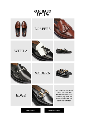 G.H. Bass & Co. - Not your Basic Loafer