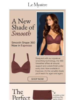Le Mystère - Meet Espresso: The Chic New Neutral