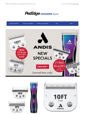 New Andis Deals For You