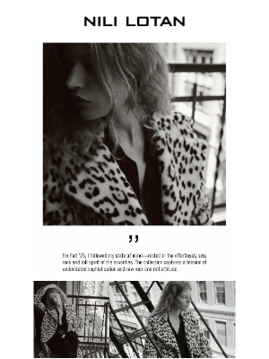 Nili Lotan New York - Introducing Fall ‘25