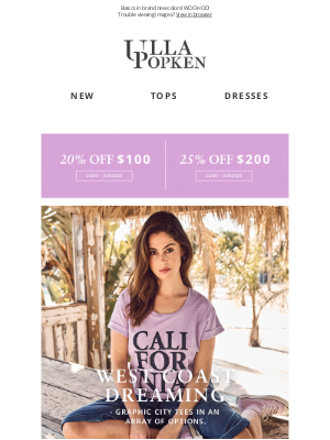 Ulla Popken USA - Let's take a trip to CALI 🌴