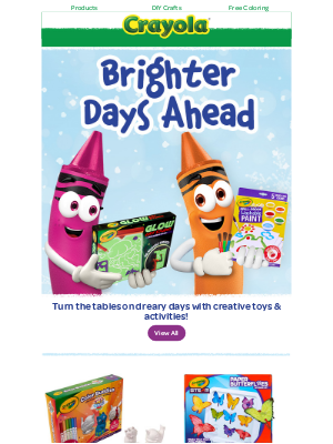 Crayola - Got Cabin Fever? Crayola Boredom Busters to the Rescue!