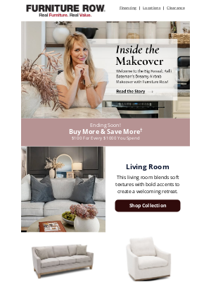 Furniture Row - Discover Kelli Bateman's Airbnb Style Secrets
