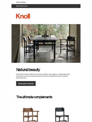 Knoll - Meet the Muecke Wood Collection