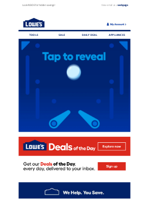 Lowe's - We've got a surprise for you🤩