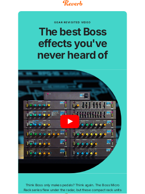 Reverb - The Boss Micro Rack effects you've been sleeping on