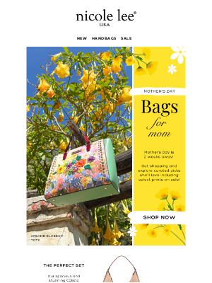 Nicole Lee Online - Bags for Mom 👜🌷