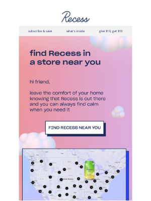Recess - where to take a Recess