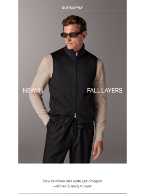 Suitsupply - Latest Arrivals: Lightweight Outerwear