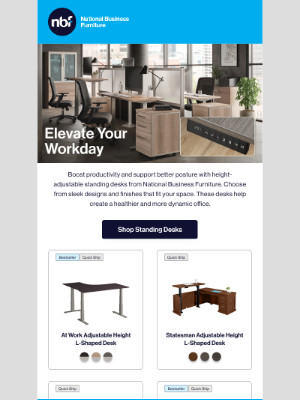 National Business Furniture - Make Every Workday More Active