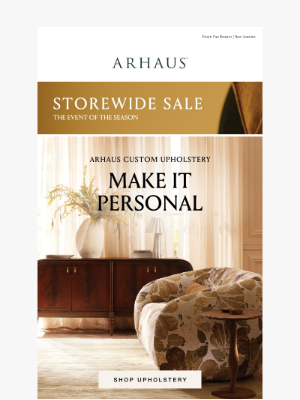 Arhaus - Make It Personal