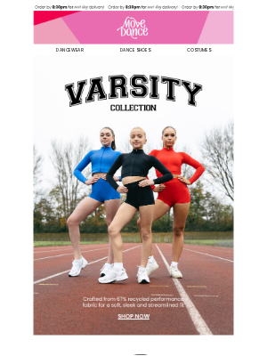 Move Dancewear - Varsity: Your new go-to ✨