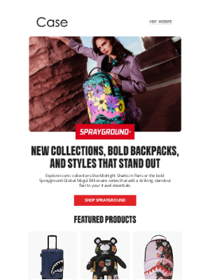 Case Luggage - New Drop Just Landed 👀 Sprayground Backpacks and Luggage