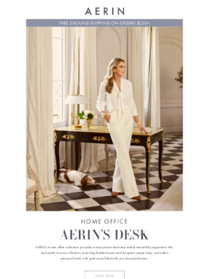 AERIN LLC - A Look at Aerin’s Desk
