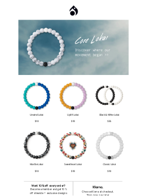 Lokai - We picked these out just for you! 😉