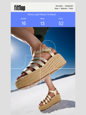 FitFLop - Ends Tonight: 30% Off Selected Sandals!