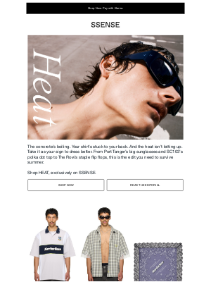 SSENSE - It’s Hot. Dress Like It.