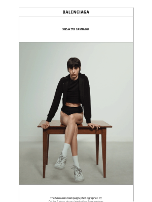 Balenciaga - Sneakers Campaign