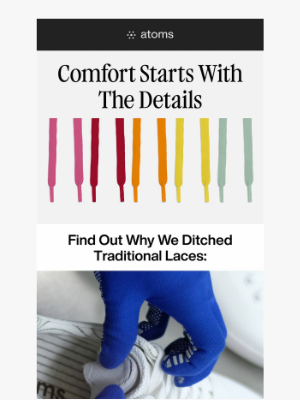 Atoms - Why we ditched traditional laces (and you should too)