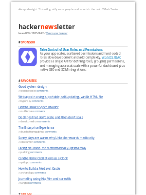 Hacker Newsletter - Hacker Newsletter #759