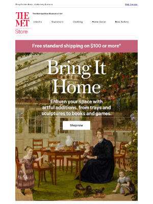 The Metropolitan Museum of Art - Artful Additions for the Home