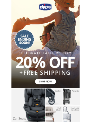 Chicco USA - HURRY! 20% OFF + FREE SHIPPING Ends Soon! 💰