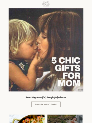 ✨5 chic gifts for mom