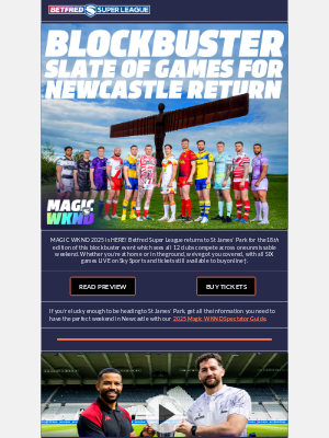 Super league (United Kingdom) - MAGIC WKND 2025 is here! ✨