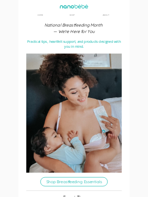 Nanobébé - Celebrating You This Breastfeeding Month 💕