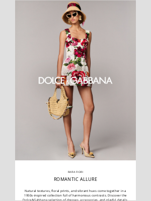 Dolce & Gabbana - Sophisticated twists of style