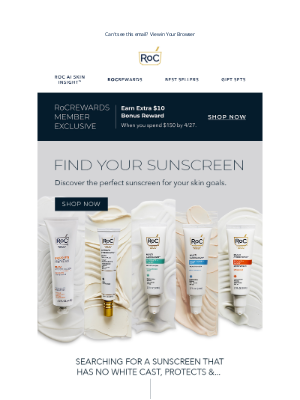 RoC Skincare - Which Sunscreen is Right For You?