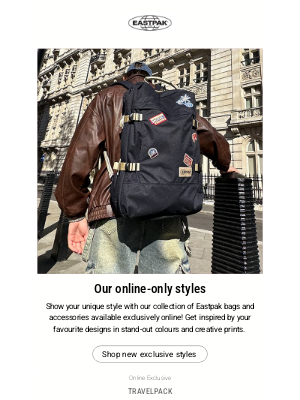Eastpak - Discover our online-only bags and accessories