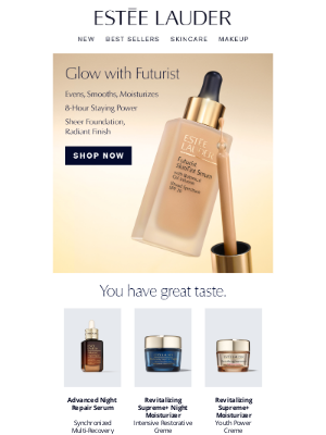 Estée Lauder - Glowing Above & Beyond ✨