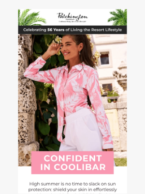 Patchington - Just In: Sun-Safe + Chic with Coolibar! 🌞👚