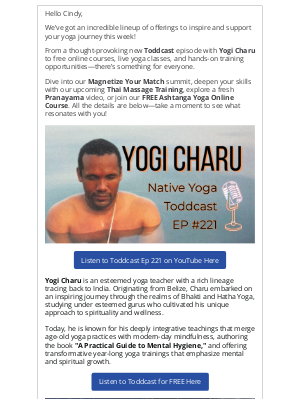 NATIVE YOGA CENTER - New Podcast, Free Courses, Trainings & Updates