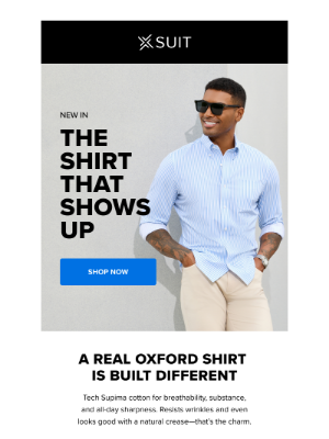 X Suit - NEW: The shirt that does it all