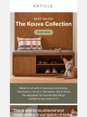Article - Cozy up with the Kouva Collection