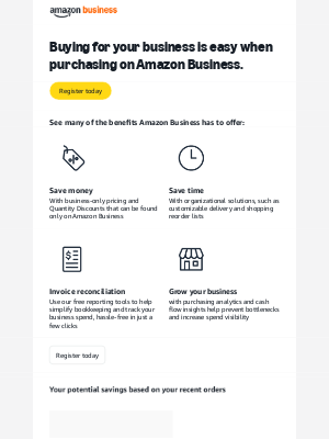 Amazon - Amazon Business offers business-only pricing, just a few clicks away