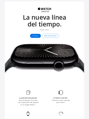 Apple (Spain) - Presentamos el Apple Watch Series 10 y un nuevo acabado para el Apple Watch Ultra 2